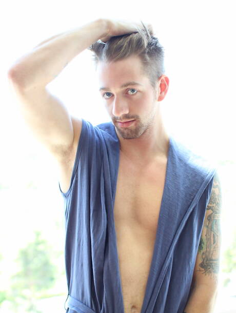 Shameless guys Sean Blue, Max Bredwell and Archer have a threesome pleasure