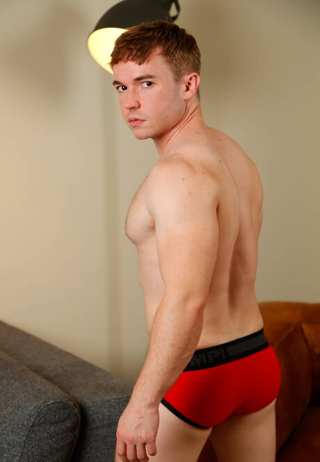 American well-built Chris Blades and english beefy Gabriel Cross fuck ass after blowjob