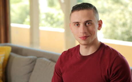 American strongman Dante Martin and muscular Max Penn have a hot sex