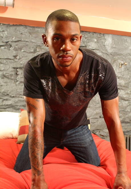 Horny boys Astengo, Krave Moore and Red A drilling an ass