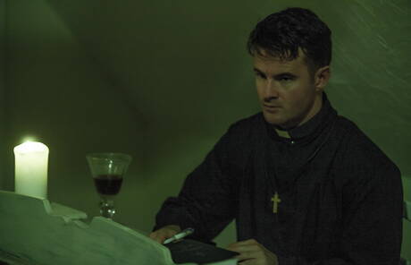 Irish mature bear Brendan Patrick and american hunk Ian Levine posing naked