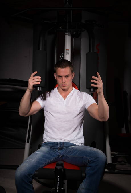 Hot americans, hunky guy Braxton Smith and superstud Tommy Regan jerk off dick