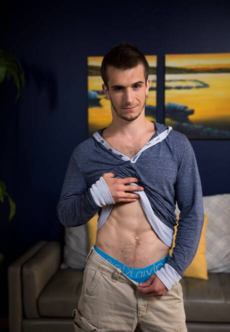 Sexy americans, muscular Quentin Gainz and otter Donte Thick have a good sex