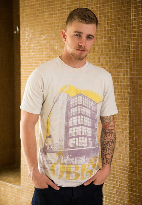 American stars husky guy Princeton Price and hot twink Ryan Jordan in hot ass fuck action with fisting