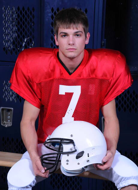 Johnny Rapid, Colby Jansen and Ryan Rockford drilling an ass