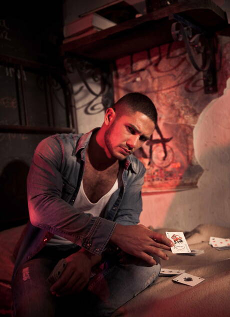 Muscular Tony Gys and russian stud Dato Foland in hot homosexual action outside