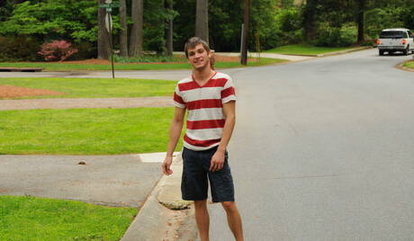 Pretty american boys stud Johnny Rapid and hunky guy Tom Faulk make a love outdoor