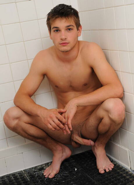 Nasty boys Johnny Rapid, Jack King and Sebastian Young in hot groupsex in hot shower