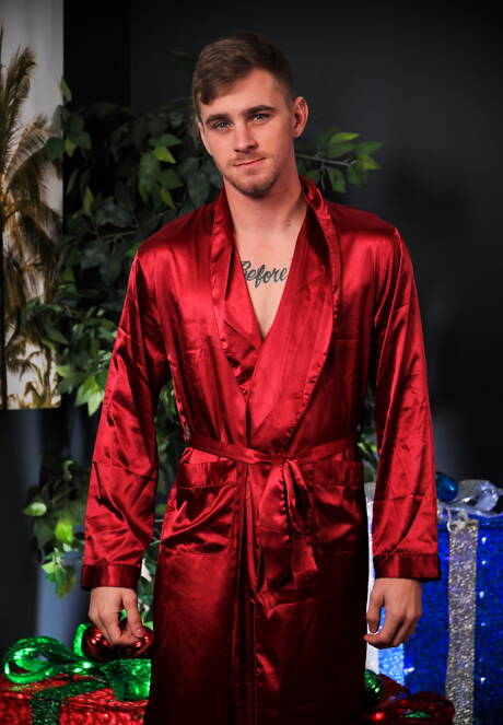 Nasty guys Ryan Jordan, Dante Colle and Roman Eros in hard threesome sex