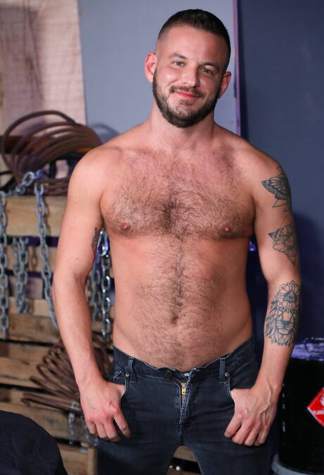 Sexy buddies Pheonix Fellington, Sean Harding and Ceasar Ventura in hot interracial groupsex