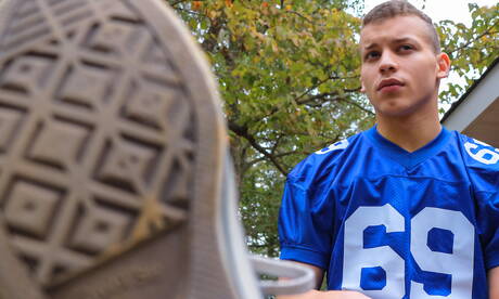 Hot Colton James, Sean Ford and Corbin Colby in hot 3some ass fuck action outdoor