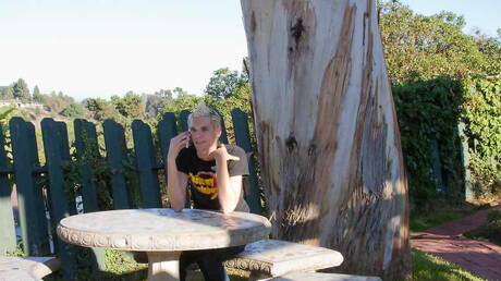 Nice american buddies young dude Tristan Sommers and pretty boy Adam Scott fuck ass after sucking outdoor