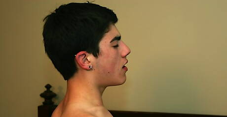 American hot twink Rad Matthews and hunk Chase Bently in hot homosexual action