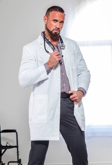 Hot americans, superstud Michael Roman and muscular Jaxx Maxim in hot homosexual action