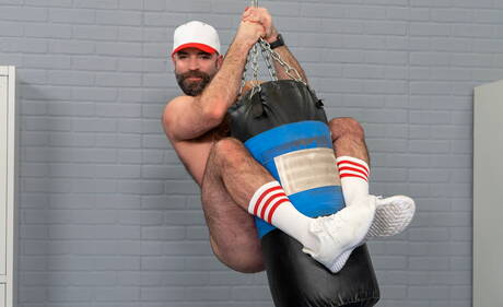 Nasty boys Wolfie Braden Shaw, Andrew Connor and Jim Fit in threesome fuck scene with fisting