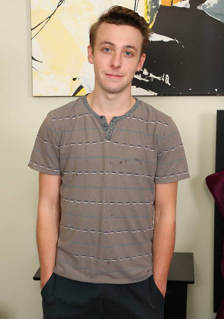 Hot twink Roman undressing and showing hot butt