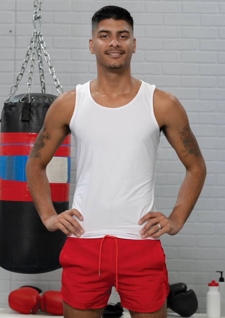 Two american dudes well-built Jim Fit and twink Apollo Fates fuck after dick sucking and fisted