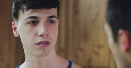 Pretty american boys pretty boy Troye Jacobs and otter Andrew Miller fuck ass after blowjob in the kitchen