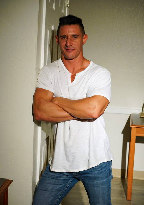 Johnny Rapid, Jax Thirio and Dacotah Red sucking and fucking each other outdoor