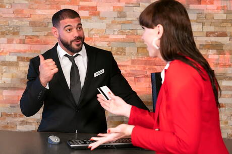 Ella Nova, Ricky Larkin and Wesley Woods in foursome sex with shemale Natalie Mars