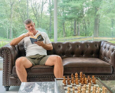 Hot american boys superstud Logan Cross and mature bear Dillon Stone have a good oral sex