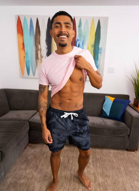 Superstud Blake and latin beefy Ricky Donovan have a hot couple sex