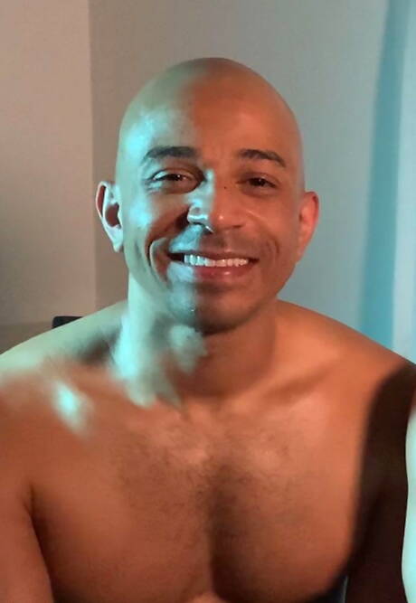 Famous americans, hairy stud Zario Travezz and muscular Nic Sahara in bondage sex scene