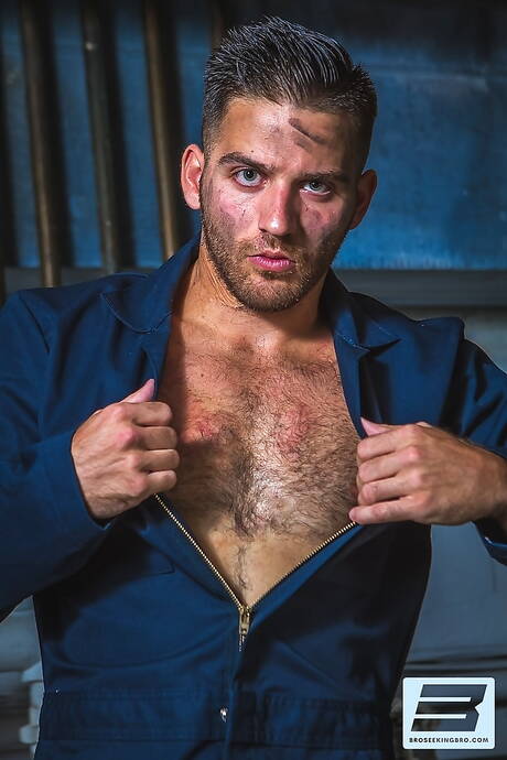 Famous americans, mature bear Jackson Grant and hunk Dirk Caber fuck after blowjob