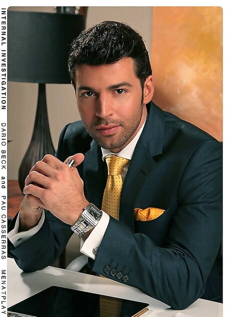 Spanish otter Dario Beck and muscular Pau Casserras have a hot sex