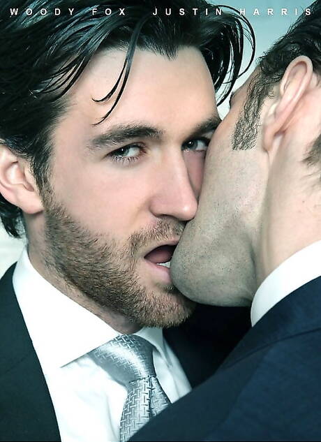 Muscular Justin Harris and well-built Woody Fox have a good anal sex