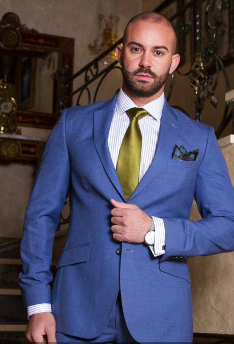 Beefy Bruno Max and superstud Dani Robles have a good oral sex