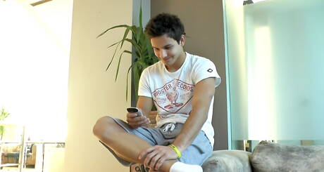 Czech beefcake Marc Ruffalo and polish pretty boy Jaco Van Sant have a hot couple sex