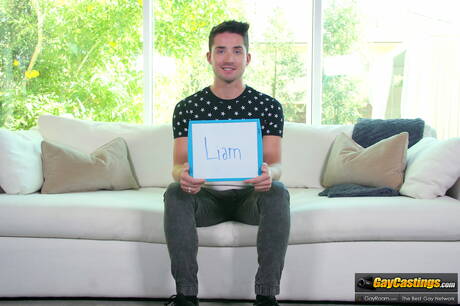 Muscular Liam Aries sucking and screwing the boy