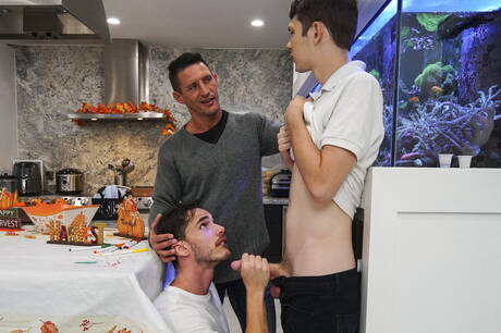 Hot Dakota Lovell, Jax Thirio and Gabriel Nogueira in hard 3some sex