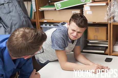 Horny boys Alex Killian, Austin Xanders and Drake Magnum have threesome interracial anal sex