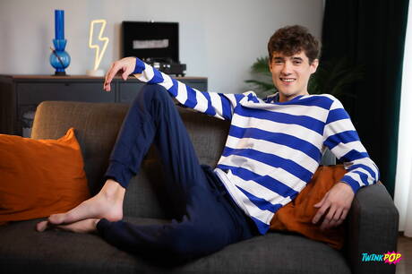 Canadian hot twink Leo Louis and american young Andy Adler sucking and fucking each other